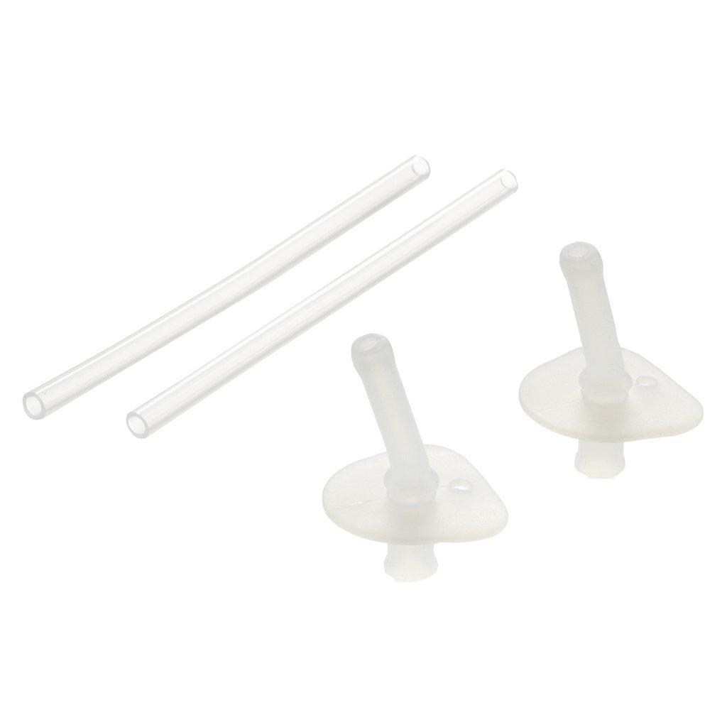Richell Straw Set for Mug, S-1, 2 sets included, B1104 B1308