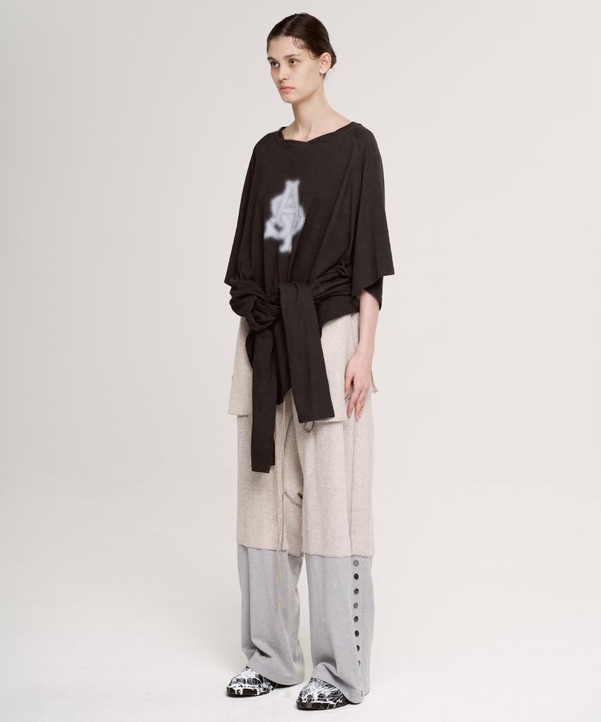 Aseupalageoseu Side Open Panel Baggy Pants