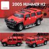 Масштаб 1/64 Модель игрушечного автомобиля внедорожника Hummer H2 JKM 1:64 Внедорожный Спорт Миниатюрный Автомобиль Свободные Колеса Литой Сплав Коллекция Подарок Дети