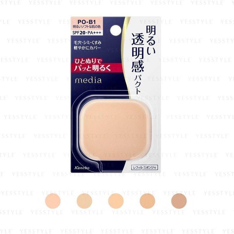 Kanebo - Media Bright Up Foundation SPF 20 PA+++