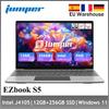 Jumper EZbook S5 Laptop 14 Inch, 12GB RAM 256GB SSD, Processor Intel Celeron J4105 Notebook, Mini Hdmi, Two Speaker, Type-C