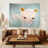 1pc Yoshitomo Nara Anime Tapestry Art Science Fiction Room Home Decor Wall Art Decor For Living Room  Bedroom