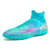 Летние и осенние футбольные бутсы мужские и женские с шипами, детские студенческие высокие тренировочные бутсы, шипы для искусственной травы, кроссовки