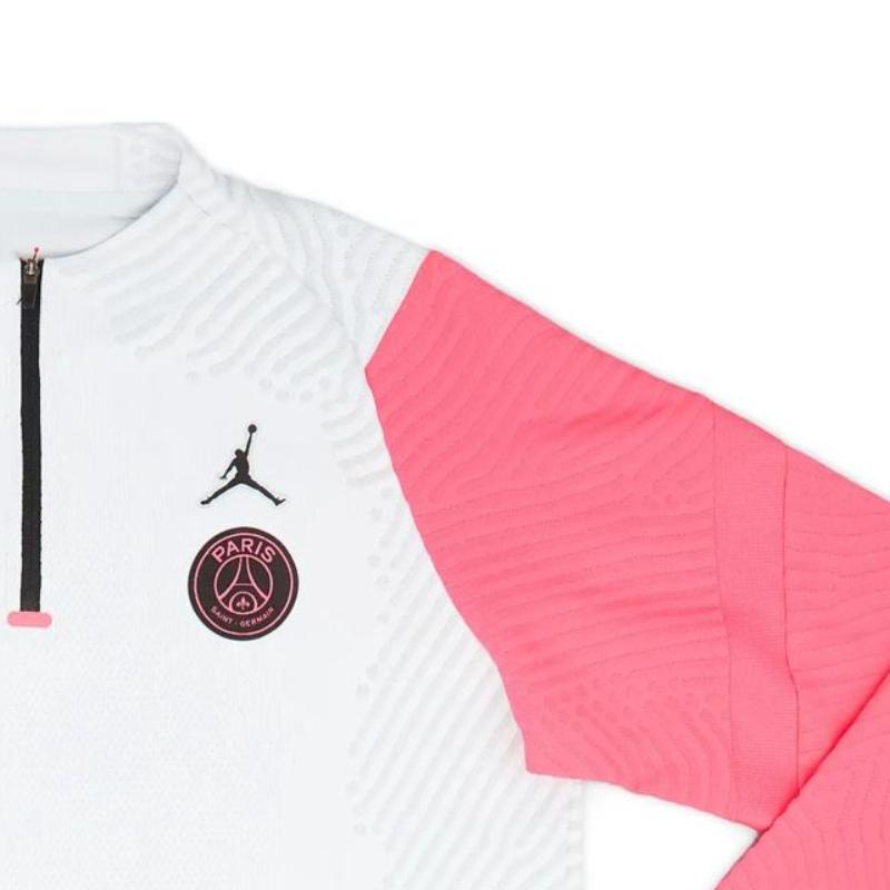 Jordan Футболка Paris Saint-Germain X Air 2020-21 Player Issue Vaporknit Zip, модная, удобная, универсальная, мужская, белая DC0926-100