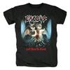 Мужские футболки в стиле трэш-метал Exodus Band Футболки в стиле хип-хоп Уличная одежда в стиле Харадзюку Хлопковые футболки Топы Одежда для мужчин и женщин