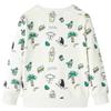Soft Ecru Sweatshirt for Children 92/104/116/128/140