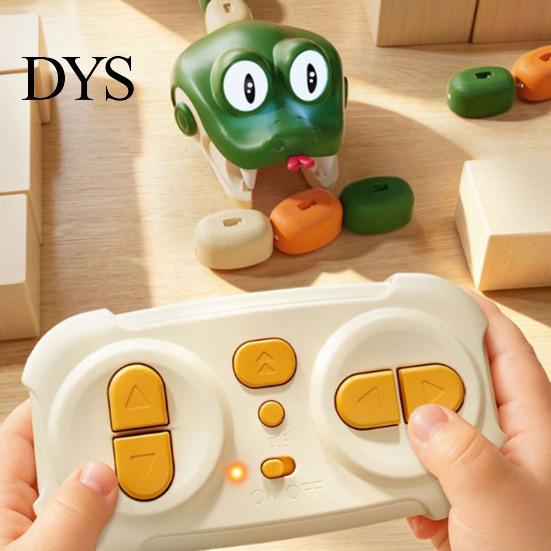 Игрушечная змея на радиоуправлении 1/2 шт., Магнитная игрушка с дистанционным управлением, Движущиеся глаза, Электрическое поедание для детей, Интерактивная игра для 2 игроков со светом и звуком