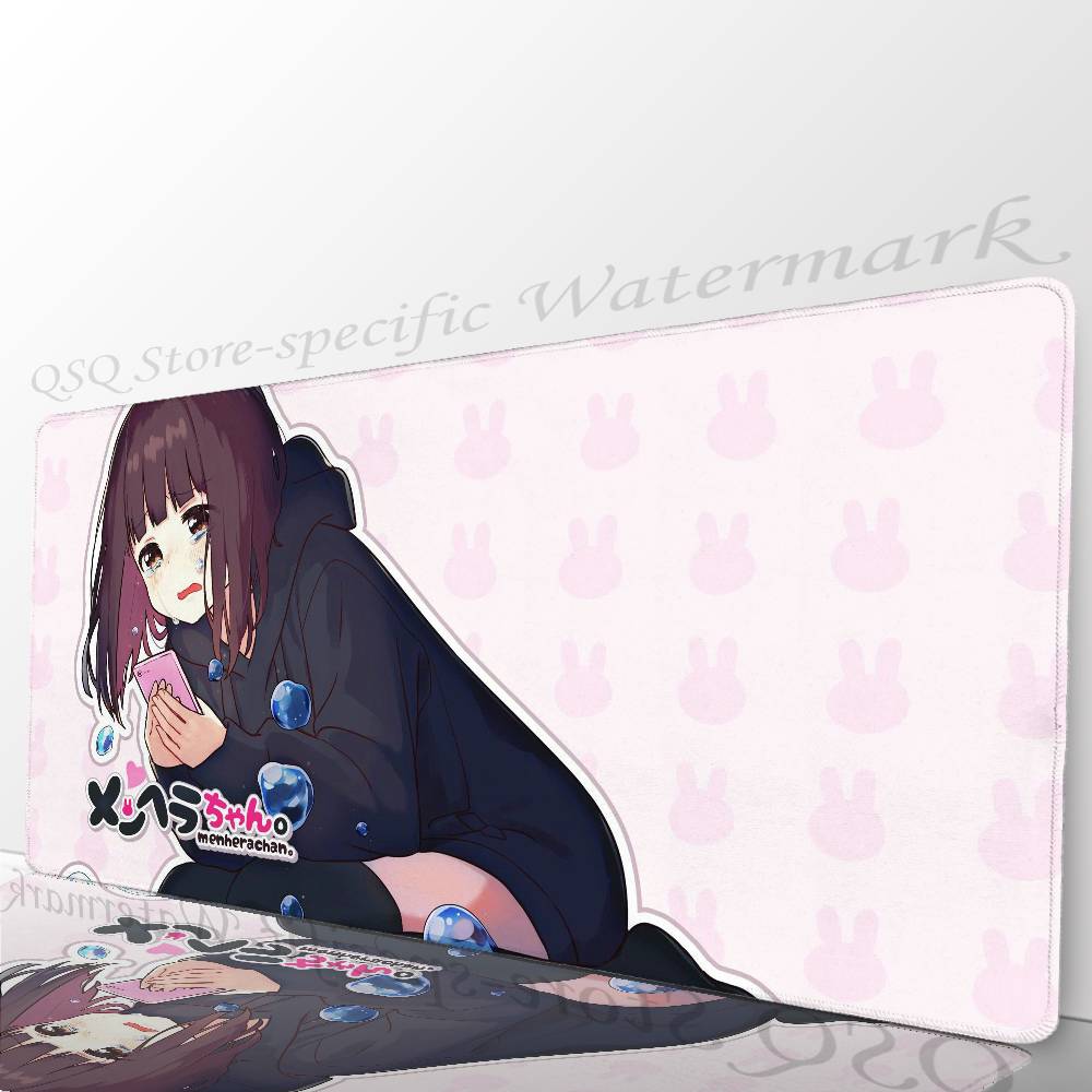 Коврик для мыши Nanase Kurumi из аниме, нескользящий, подходит для офисных компьютеров, ноутбуков, игровых столов для киберспорта, XXL, для клавиатуры