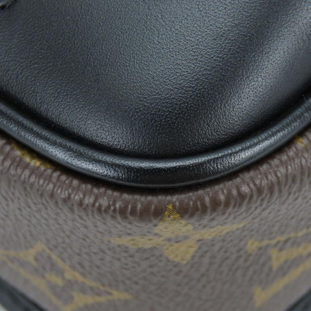 Б/у Сумка через плечо LOUIS VUITTON archie messenger M46442 Monogram macacer Коричневый черный Носится по диагонали