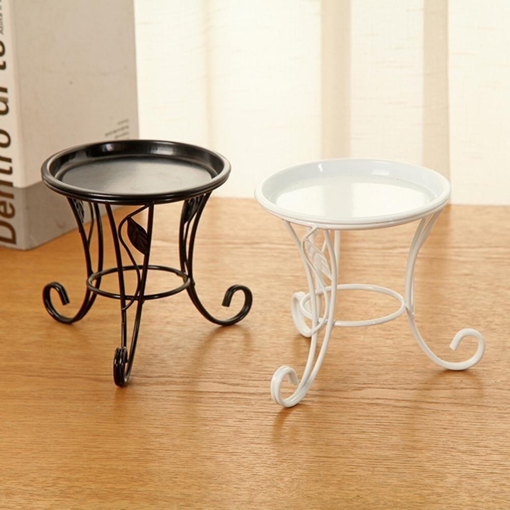 Desktop Iron Crafts European Style Flower Pot Rack Flower Rack Garden Decoration Plant Rack