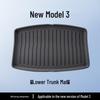 Коврики из ТПЭ для багажника и переднего багажника Tesla Model 3/Y - Аксессуары с индивидуальной посадкой