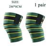 Knee Wraps Men Fitness Weight Lifting Elastic Bandage Compression Knee Support Sports Strap Knee Protector Bands Pad Sleeve