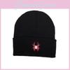 Knitted Spider Embroidered Knit Hat With Warmth For Autumn Streetwear Fans