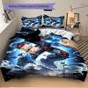 Iron Man Storm Print 3Pcs Bedding Setduvet Cover With 2 Bedropillowcase Home Birthday Gift