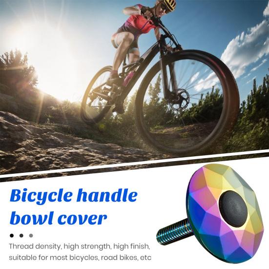 Кепка для велосипедной гарнитуры MTB, вынос руля для шоссейного велосипеда, верхняя крышка, нержавеющая, устойчивая к коррозии, полированная поверхность, верхняя крышка для гарнитуры