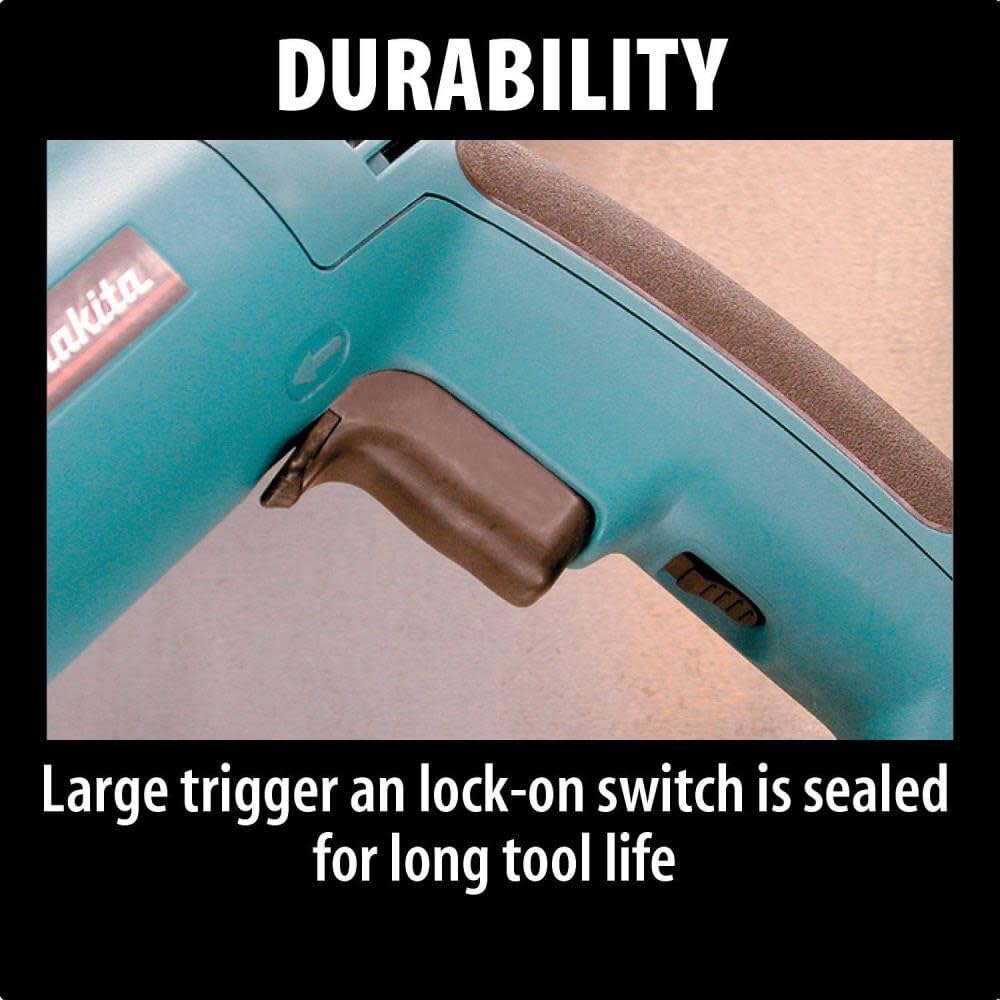 Makita DP4002 Дрель с регулируемой скоростью для 38 мм для (13 мм металлообработка, деревообработка)