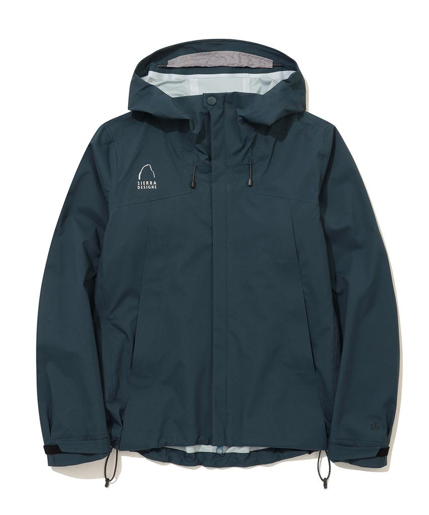 SIERRA DESIGNS W) Aker 3-Layer Jacket Deep Blue Green