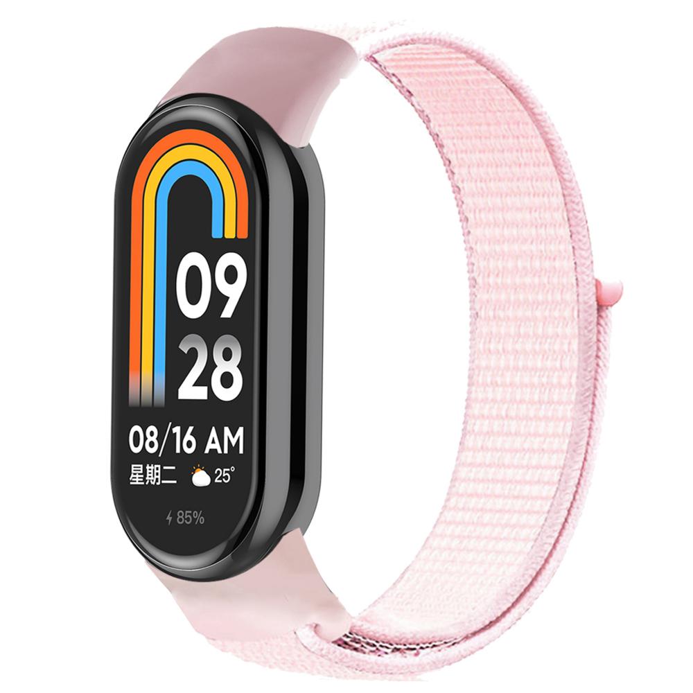 Нейлоновый ремешок для Xiaomi Mi Band 10/9/8 Браслет NFC Дышащий браслет Наручный ремешок Correa Спортивный ремешок для Mi band 8/9/10 Ремешок