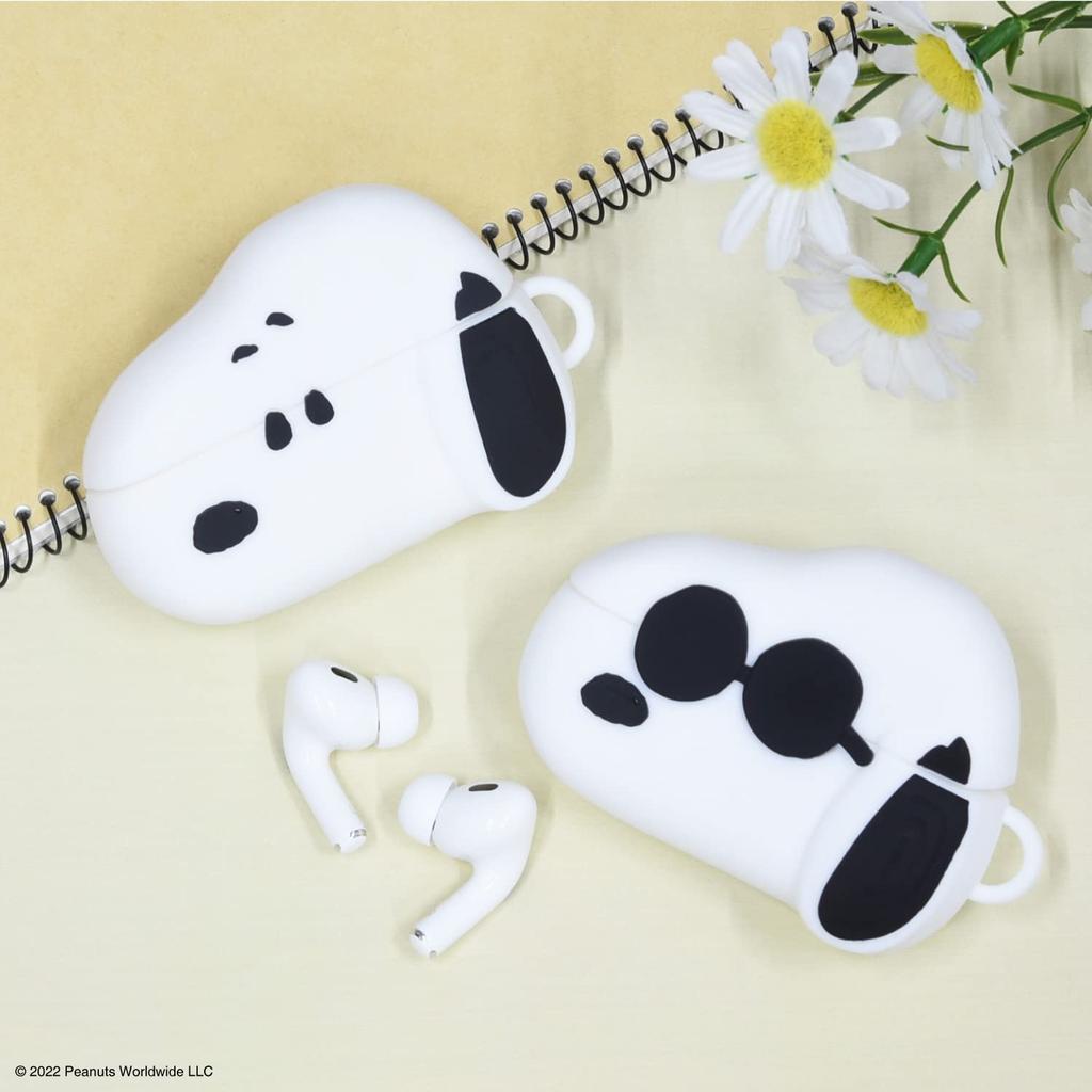 Gourmandise Peanuts Joe Cool Silicone Case for AirPods Pro and AirPods Pro (2nd Generation) (SNG-736B)