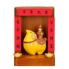Chinese Style Goat Shrine Ornament Rotating Lucky Sheep Decor Zodiac Goat Figurine  Workstations