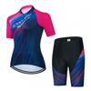 Womens Cycling Jersey Quick Dry Breathable Mountain Road Bike Apparel Sportswear