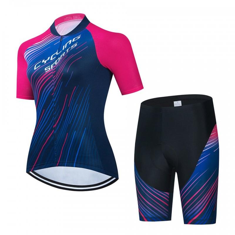 Womens Cycling Jersey Quick Dry Breathable Mountain Road Bike Apparel Sportswear