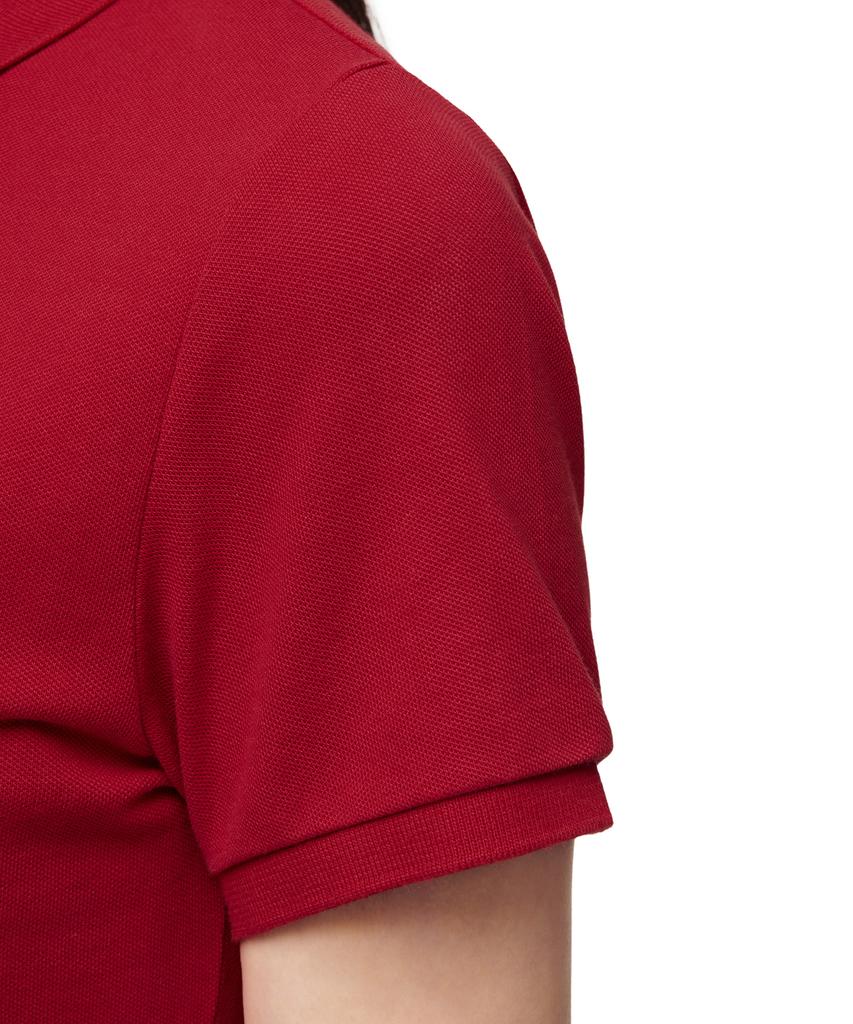 POLO RALPH LAUREN Мужская сетчатая рубашка-поло Slim Fit - Красная