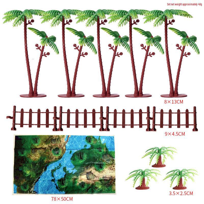 Cross-border Tree Set: Cactus, Baobab, Ironwood in Micro-landscape Sand Table Gift