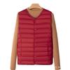 High-quality Down Cotton Vest Women's Autumn and Winter Warm Stand-up Collar Sleeveless Vest Fashion Outer Vest Jacket
