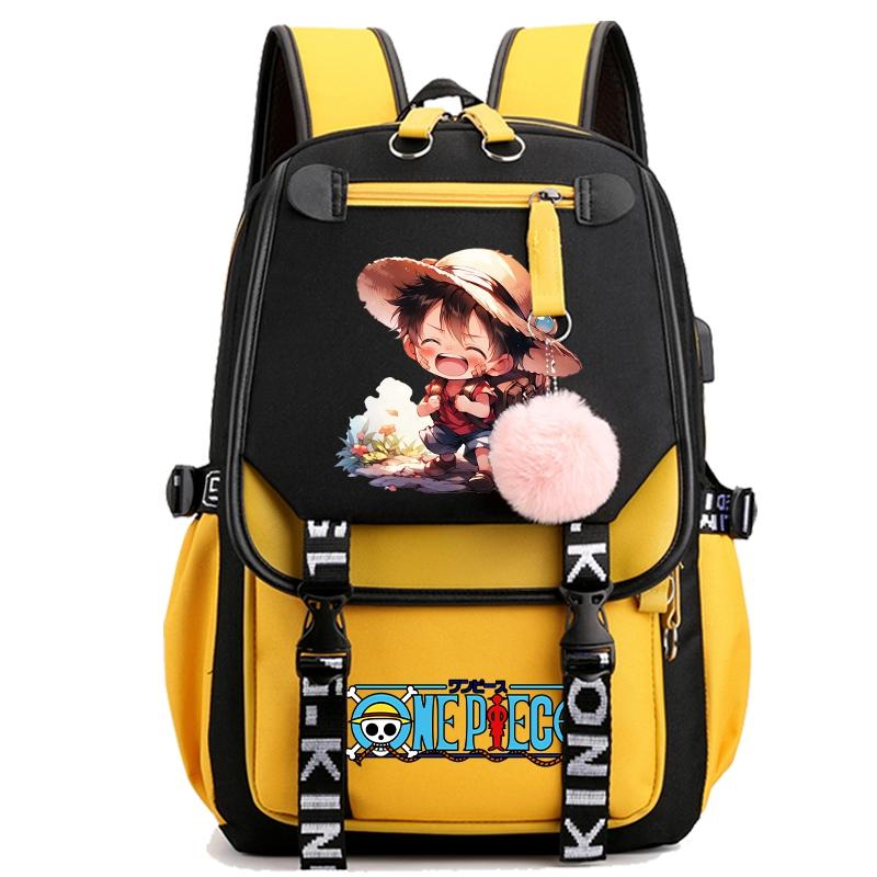 Аниме цельный рюкзак для женщин холщовая сумка для ноутбука школьная сумка для девочек-подростков школьная сумка женская дорожная сумка Mochila