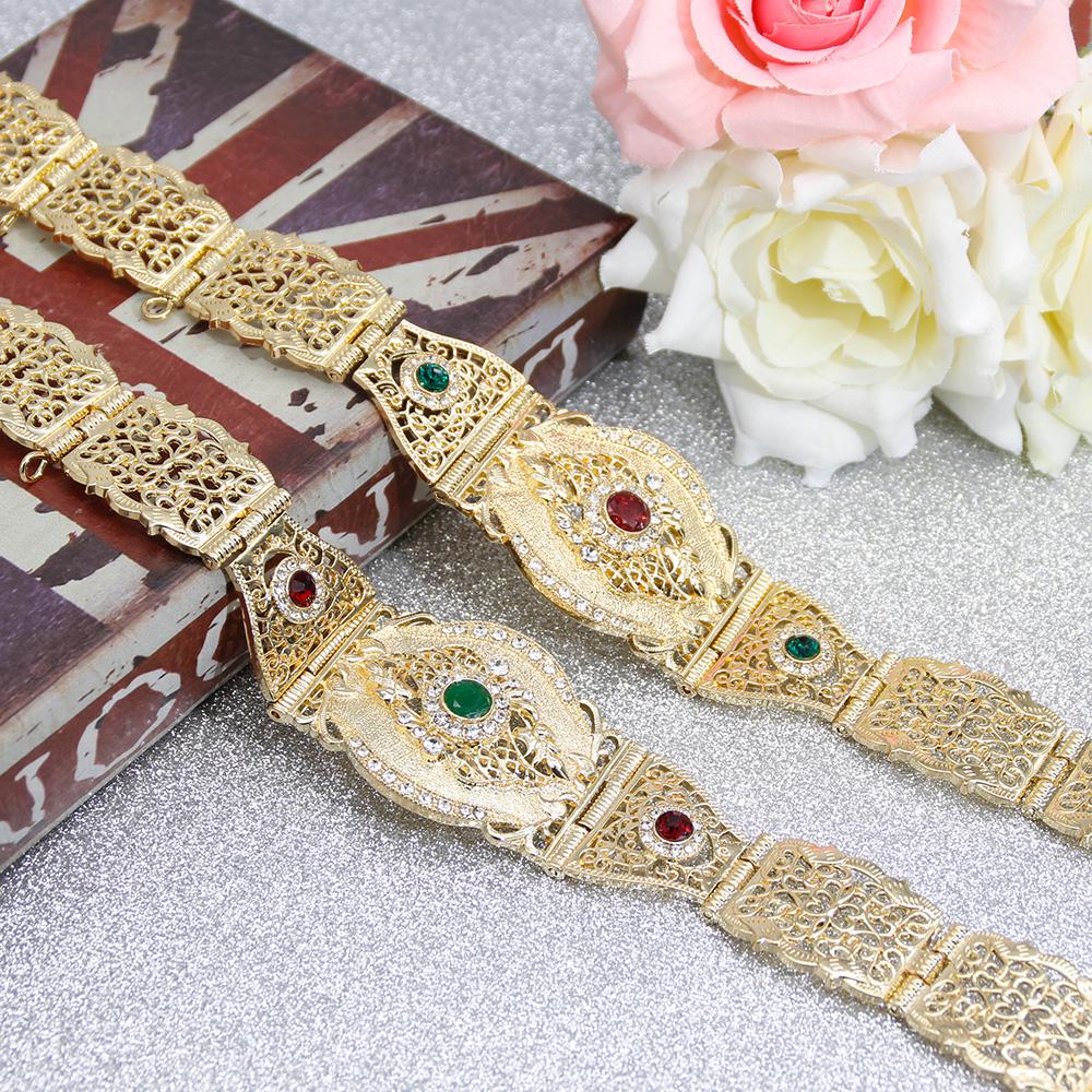 Шикарный пояс золотого цвета, цепочка для тела для женщин, цепочка на талию с кристаллами, ювелирные изделия, регулируемая длина