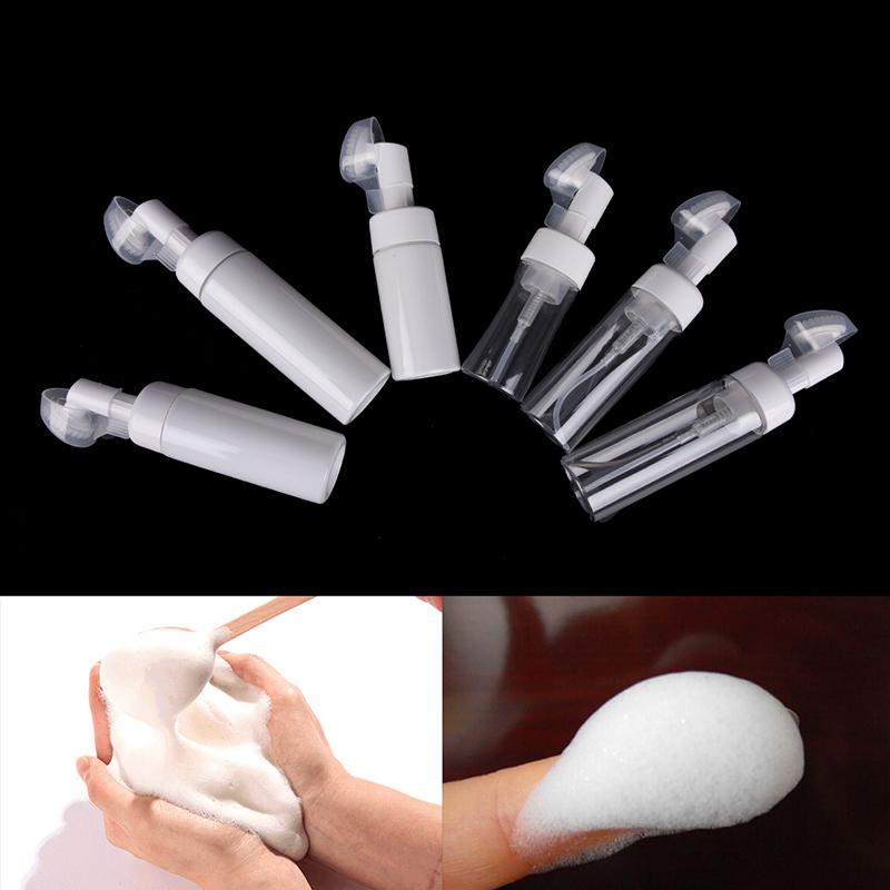1Pc Foaming Bottle Froth Pump Soap Mousses Liquid With Cleansing Brush