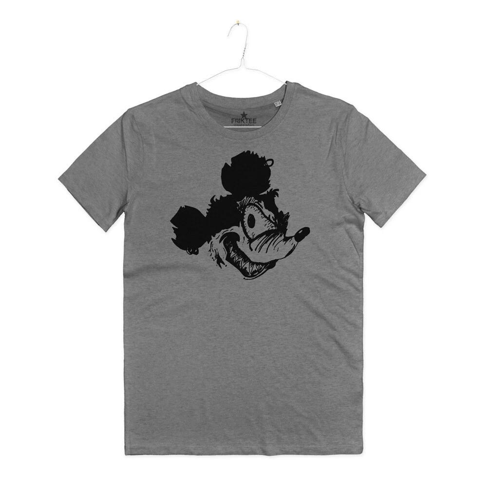 Mickey Mouse Bandit Gangster Punk Bad Mickey Mouse Tattoo T-shirt Tops Tees Unisex Unisex