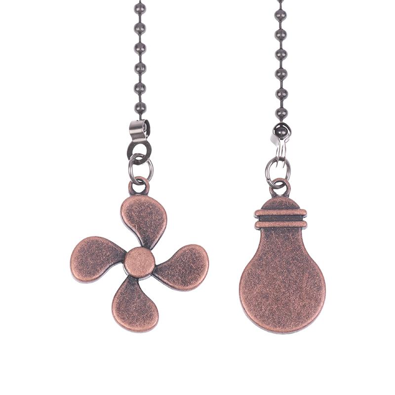 Потолочный вентилятор в форме веера, цепочка для включения/выключения света, цепочка для включения/выключения вентилятора, металлическая подвеска, удлинитель цепочки для люстры