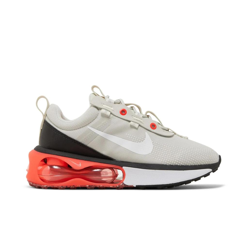 Nike Womens Air Max 2021 'Light Bone Flash Crimson' (women's sizes) Light Bone / White / Flash Crimson Running Shoes DH5103 002