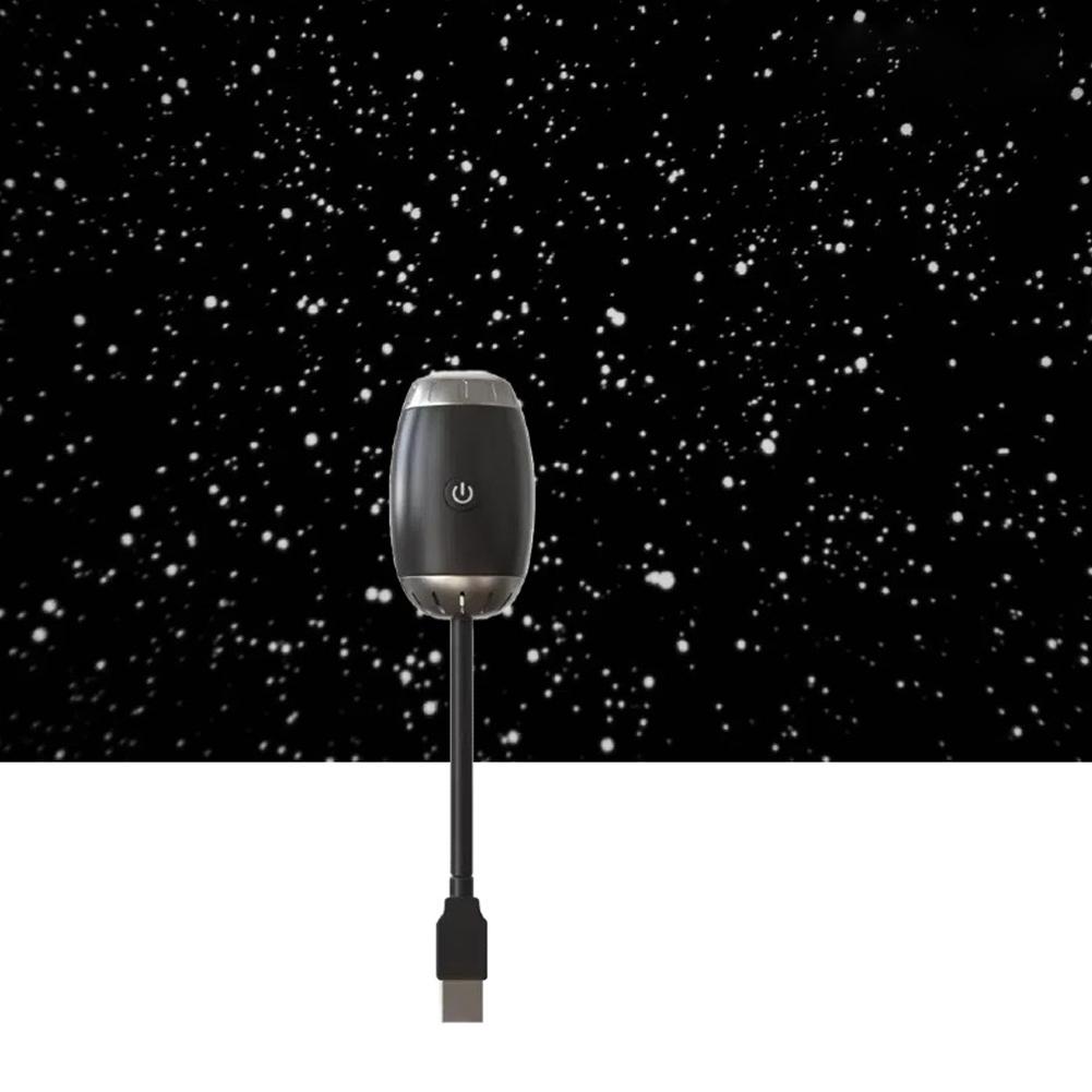 LED Starry Car Ambient Light USB Adjustable Focus Saturn Galaxy Large Range Projection Romantic Party Interior Decor Light Neon Lights 4