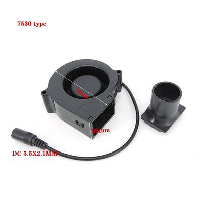 DC 12V 7530 9733 Blower Fan Extend Mouth Barbecue Power Variable Speed Air Blower for BBQ Picnic Grill Wood Stove Cooking P1