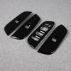 RUIQ Interior Door Window Button Switch Panel Cover Garnish for Toyota Crown Crossover Sport SH35/Crown AZSH36W/AZSH37W (Piano Black)