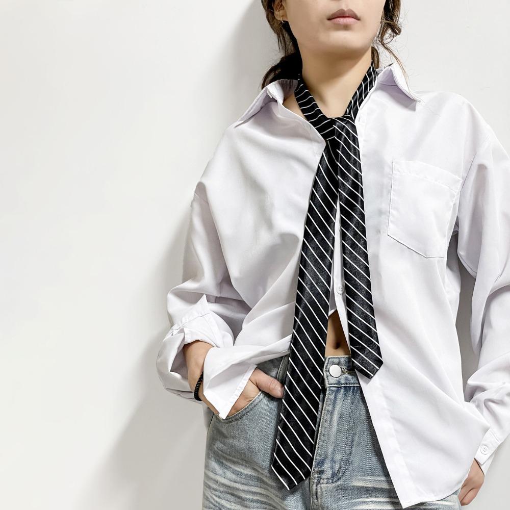 Wave Point Polka Dot Tie Korean Shirt Tie Decoration Fashion JK Uniform Necktie Women