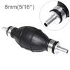 Fuel Line Pump Primer Bulb Hand Primer Gas Petrol Pumps Rubber And Aluminum for Car / Boat / Marine
