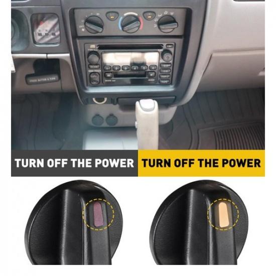 3Pcs For 1995-2004 Toyota AC Tacoma Control Knob Fan Heater Air Condition Set