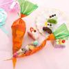 20/50/100 шт. в форме моркови, пасхальный мешок для морковных конфет, пакет для пасхальной выпечки, украшение для дня рождения