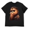 Wookie T-Shirt Graphic T Shirts Oversizeds Heavyweights Boys Animal Print Black T-Shirts For Men