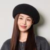 Кашетовый берет Женская осенне-зимняя теплая вязаная шапка Шапка художника