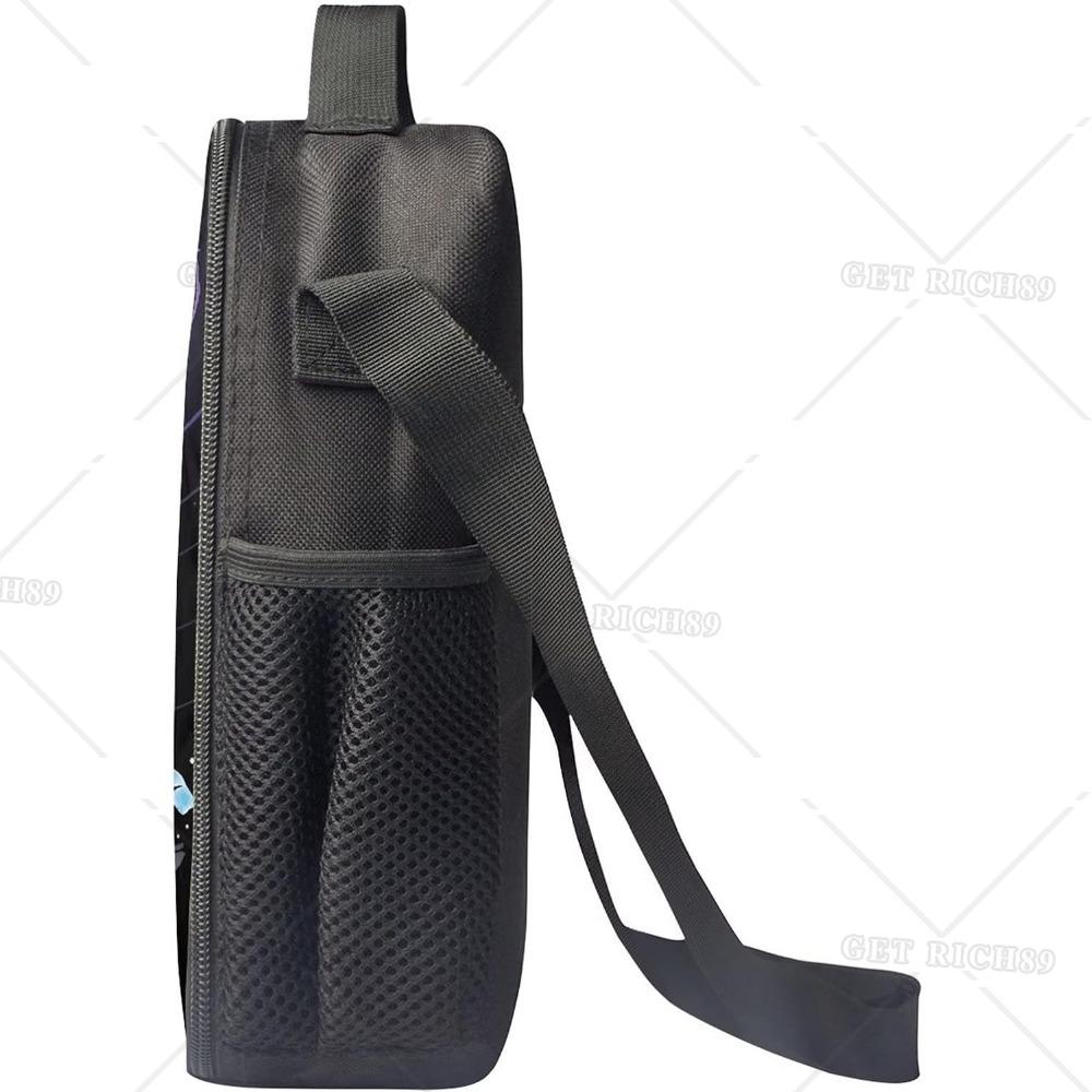 Современный изолированный ланч-бокс с принтом галактики и астронавта, многоразовый и портативный ланч-бокс, пищевой контейнер для детей и школьников, пикников