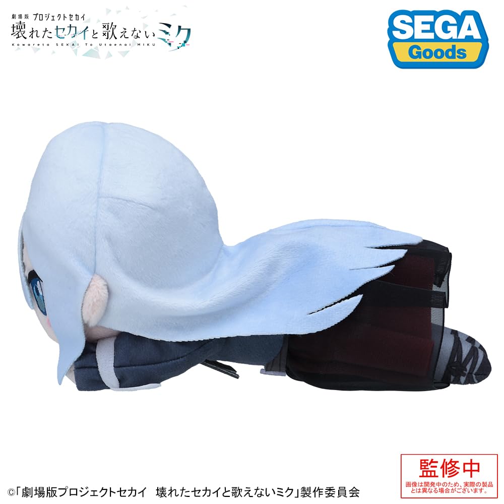 Проект SEKAI Фильм: Сломанный мир и Мику, которая не может петь" Лежачая плюшевая игрушка "Ёизаки Канадэ