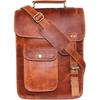Leather Messenger Bag Shoulder Bag Cross Body Vintage Messenger Bag for Women & Men Satchel Man Purse