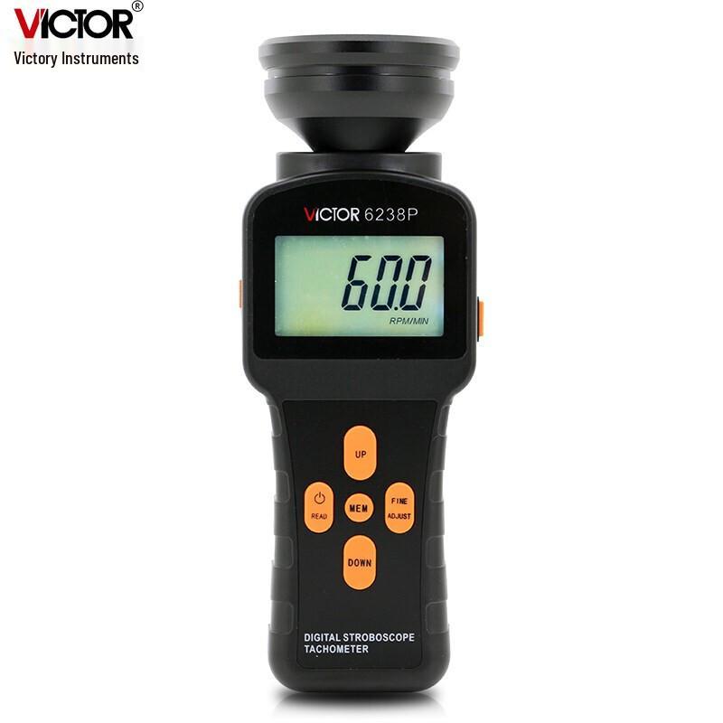 VICTOR DM6238P Лазерный цифровой тахометр и стробоскоп