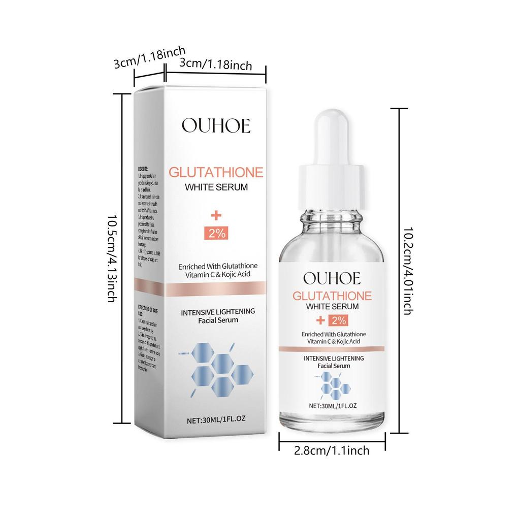 Эссенция глутатиона койевой кислоты уменьшает морщины, глубоко увлажняет и отбеливает кожу, косметическая эссенция