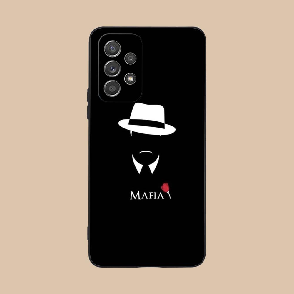 Чехол для телефона 'Итальянская мафия' для Samsung Galaxy M55 54 42 35 34 33 32 23 22 15 14 13 12 F55 5G Мягкий ТПУ Ударопрочный чехол